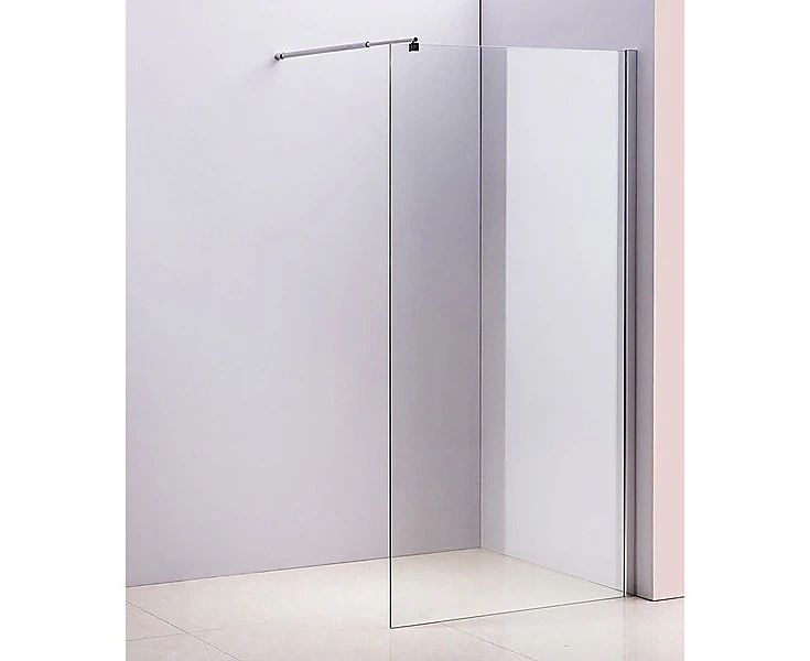 1200 x 2000mm Frameless 10mm Safety Glass Shower Screen