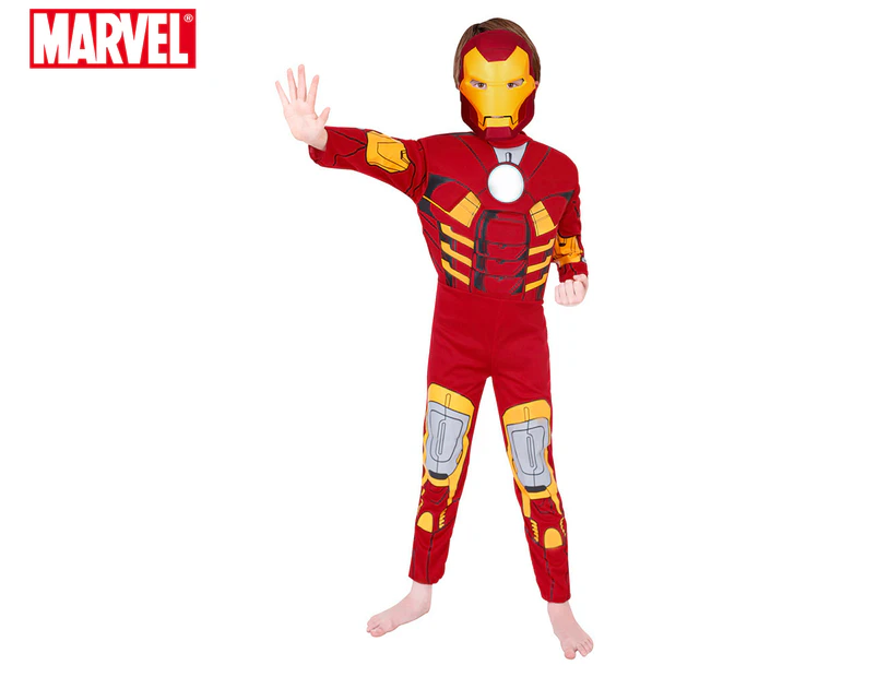 Toddler Deluxe Boy's Iron Man Costume