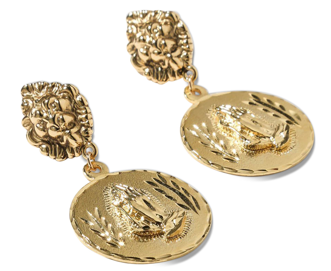 Vanessa mooney lion earrings cheap