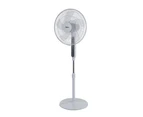 Midea 43’’ Timer Pedestal Fan Tilt Oscillating white 12 Speed with Remote