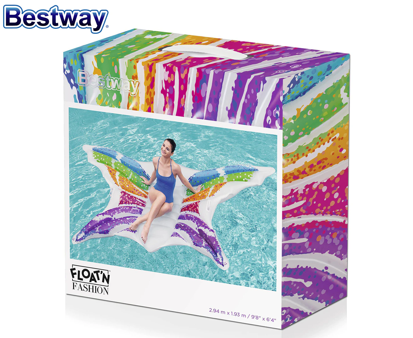 Bestway Rainbow Butterfly Pool Float