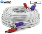 Swann 50ft / 15m SWPRO-15ULCBL-GL Security Extension Cable