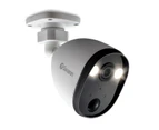 Swann 4PK Spotlight Outdoor/Indoor 1080p WiFi Security Camera Day/Night CCTV WHT