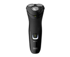 Philips Aqua Touch Men Electric Cordless Wet/Dry Shaver w/ Pop-Up Trimmer 1000