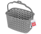 Boxsweden Wicker Design Peg Basket Storage Holder/Organiser w/ Hook Assorted