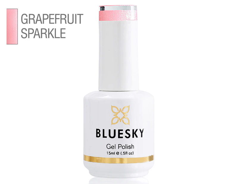 Bluesky Gel Polish 15mL - Grapefruit Sparkle