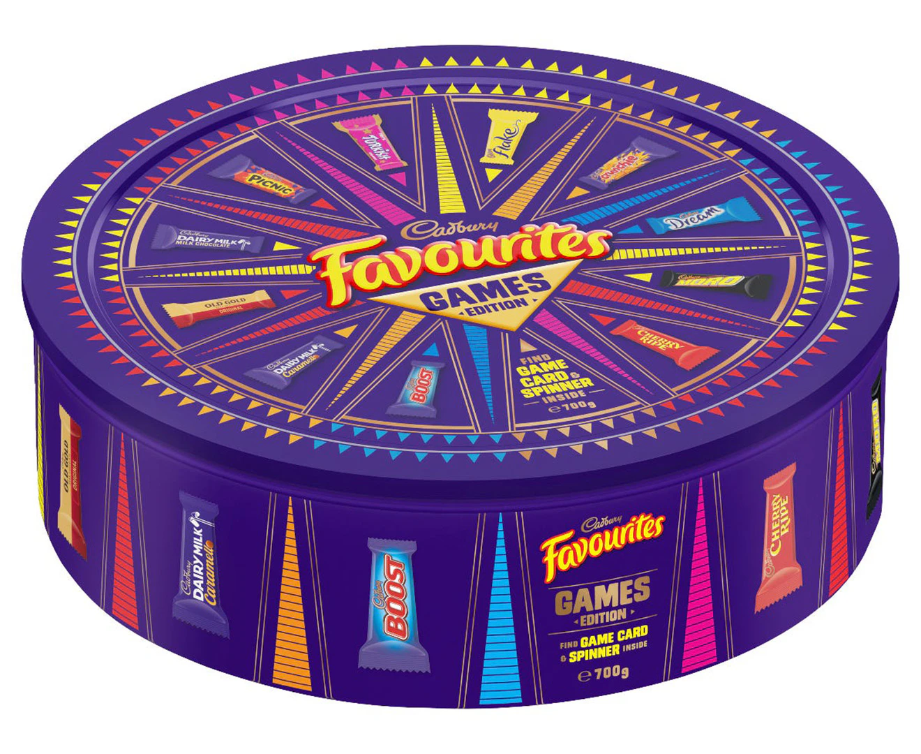 Cadbury Favourites Games Edition Tin 700g