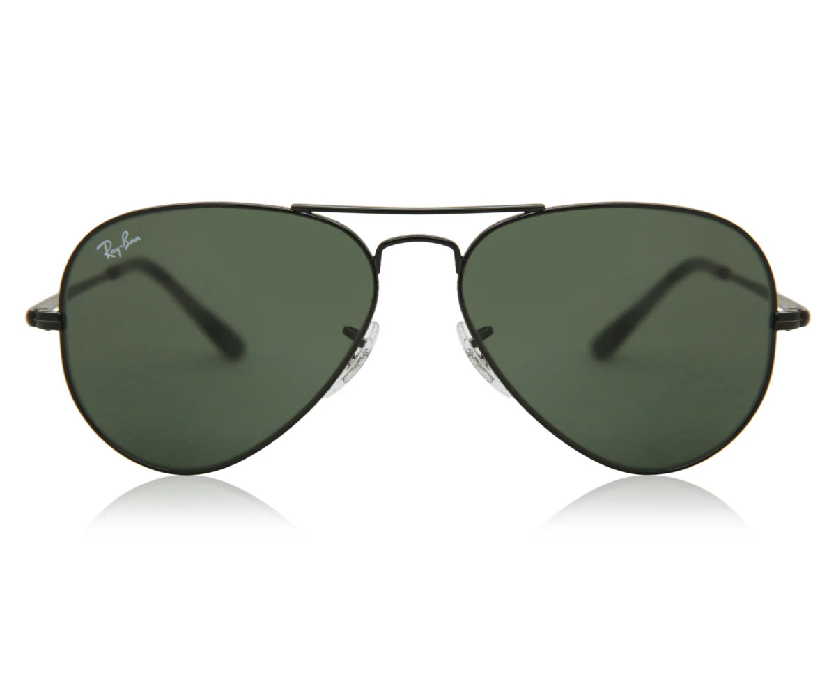 Ray-Ban RB3689 Aviator Sunglasses Metal Black