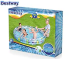 Bestway 183x33cm Deep Dive 3-Ring Play Pool - 480L