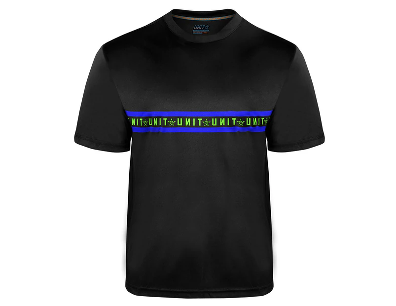 Unit Men's Glory MTB Short Sleeve Jersey Tee / T-Shirt / Tshirt - Black