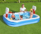 Bestway 251x168cm Inflatable Basketball Play Pool