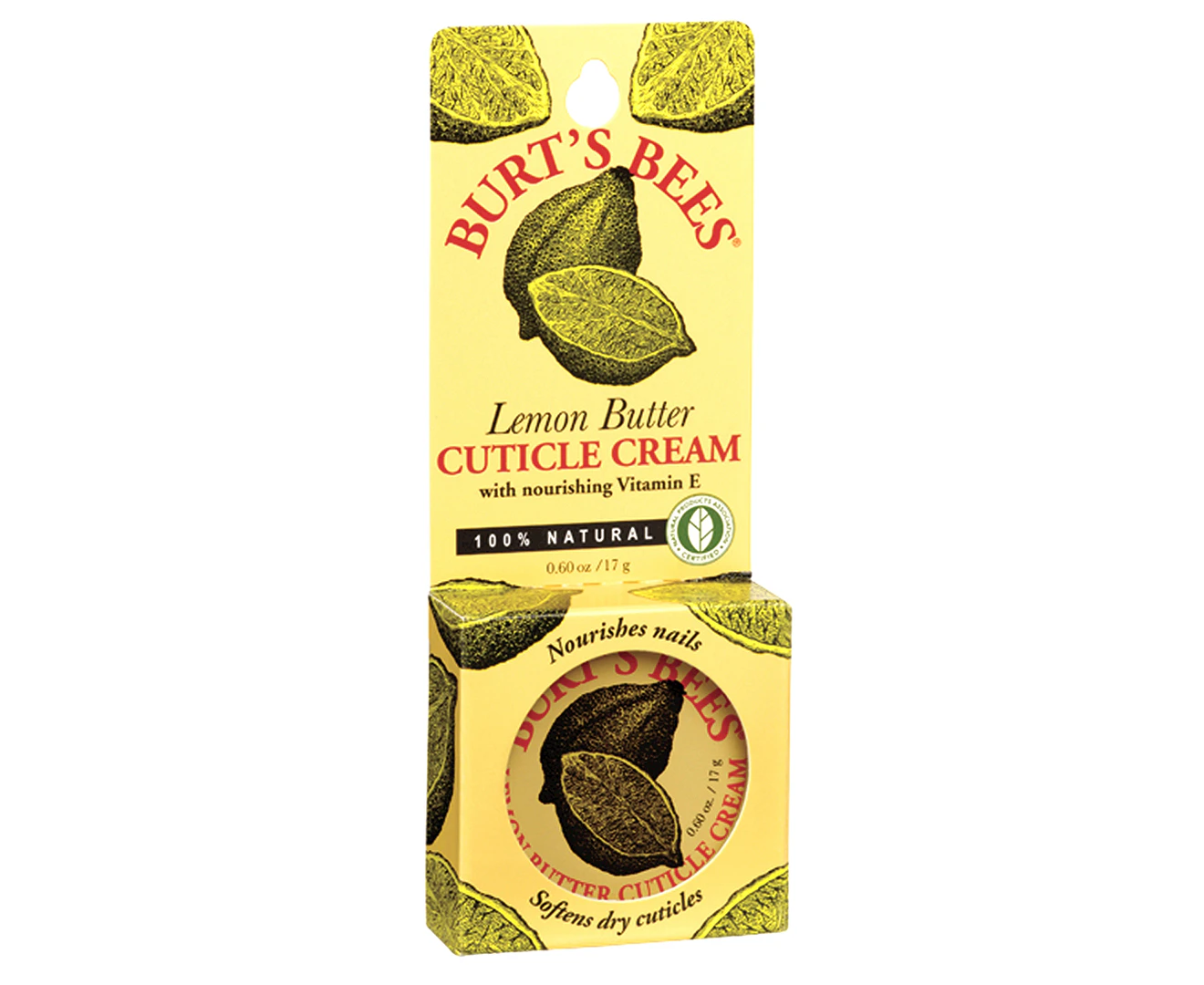 Burt's Bees Cuticle Creme Lemon Butter 17g