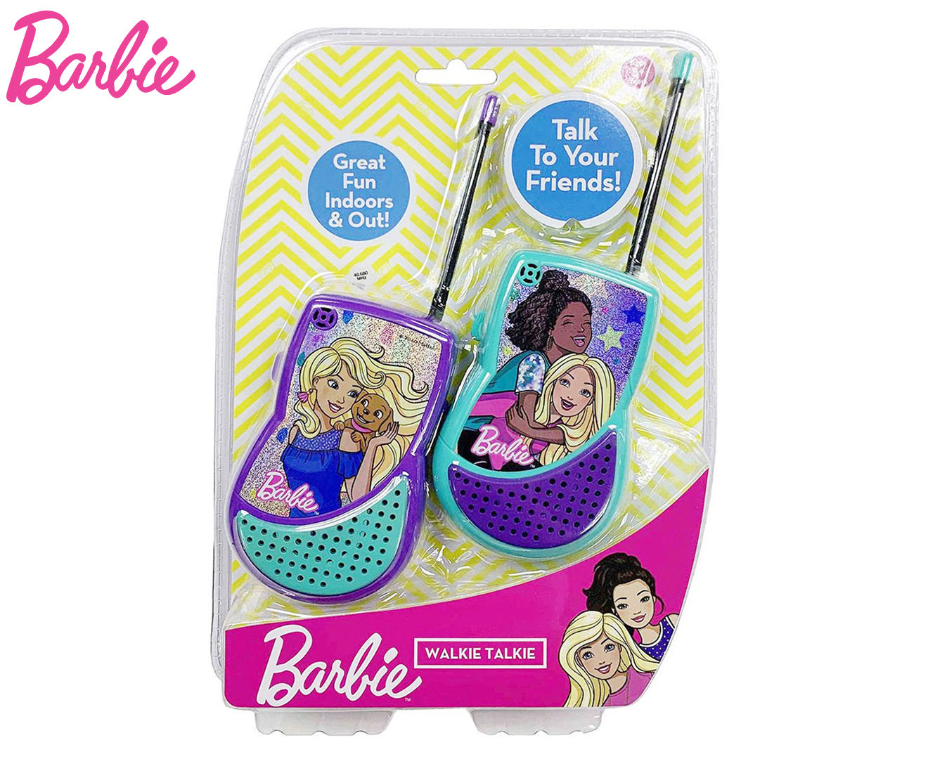 Wig boot Saai Barbie Walkie Talkie Toy | Catch.com.au
