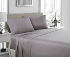 Royal Comfort 1200TC Ultra Soft Double Bed Sheet Set - Charcoal