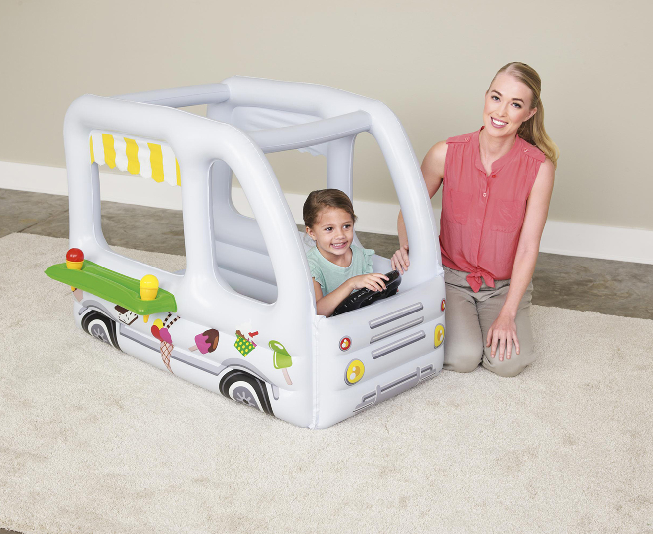 truck ball pit