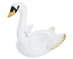 Bestway Swan Pool Float - White/Gold/Multi