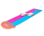 Bestway 4.8m Llama-Rama Double Race Slide - Orange/Pink/Blue 2