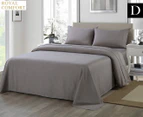 Royal Comfort 1200TC Ultra Soft Double Bed Sheet Set - Charcoal
