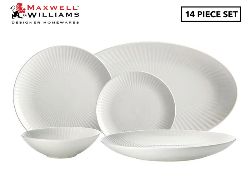 Maxwell & Williams 14-Piece Radiance Entertainer Set