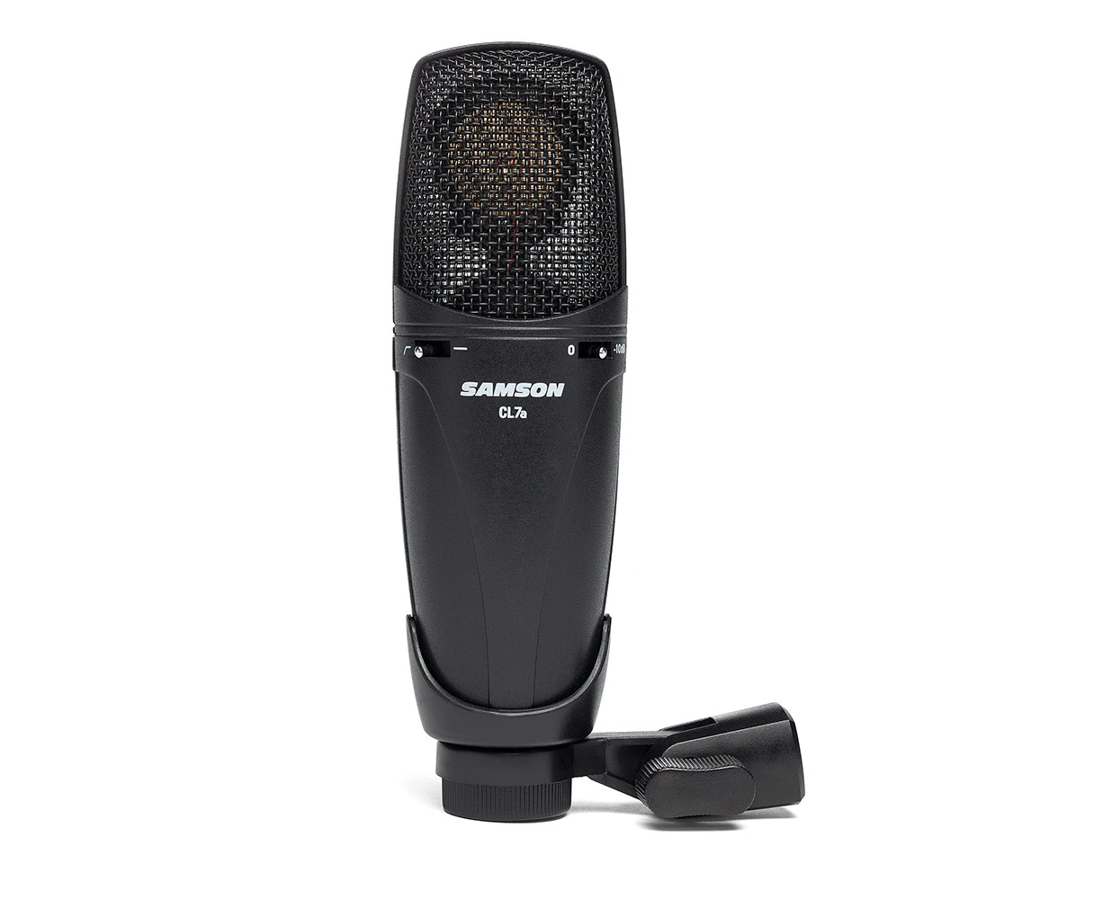 Samson Professional Studio Wired Cardioid/Condenser Microphone w/ Swivel Mount