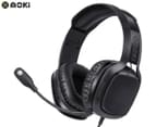 Moki DropZone Gaming Headphones - Shadow Black 1