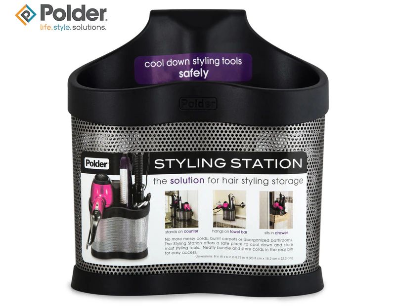 Polder Style Station - Black/Silver