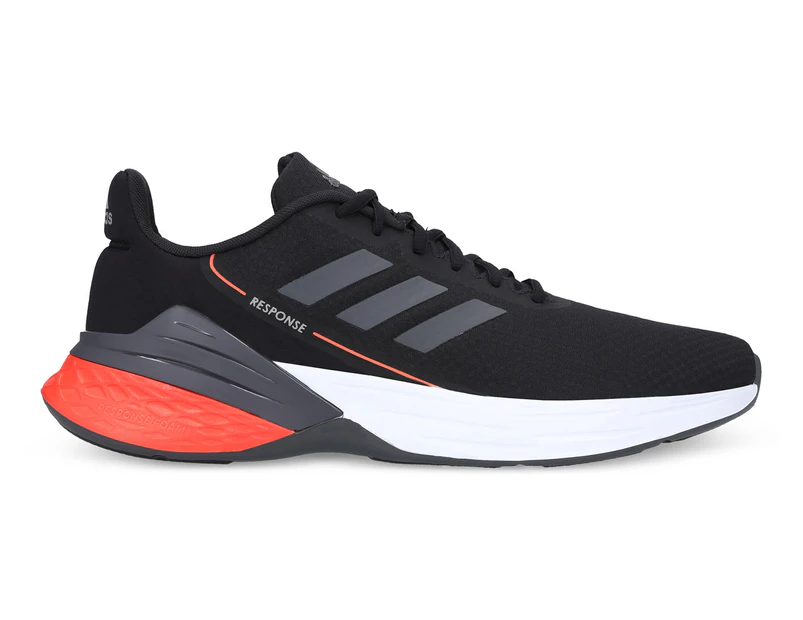 Adidas Men's Response Super Running Shoes - Core Black/Grey Six/Dove Grey
