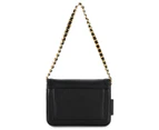 Marc Jacobs The Mini Cushion Shoulder Bag - Black