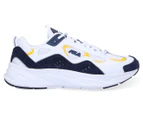 Fila Men's Trigate Sneakers - Blue/White/Lemon