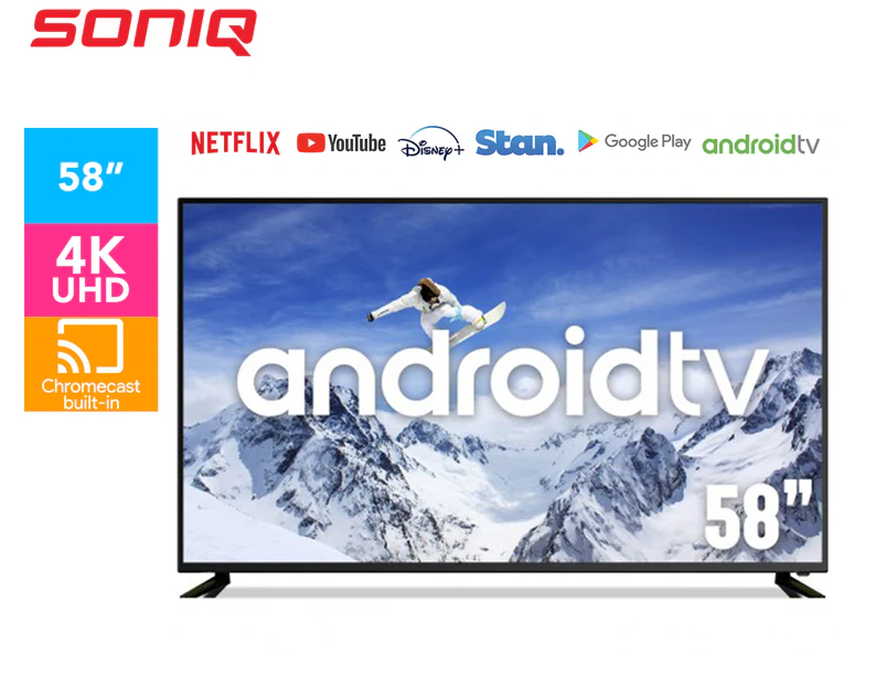 SONIQ 58" A-Series UHD Android TV G58UW40A