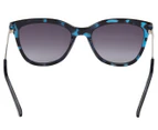 GUESS GU7567 Sunglasses - Blue/Smoke