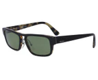 Prada Women's 0PR05VS Polarised Sunglasses - Black/Medium Havana/Green