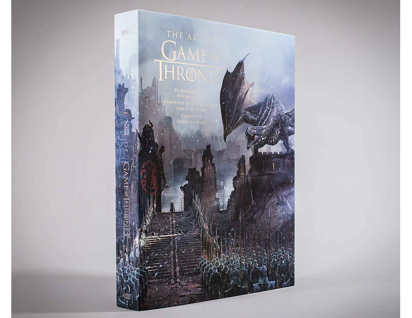 The Art Of Game Of Thrones Hardcover Book by Deborah Riley & Jody Revenson