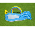 Bestway 257x145cm Rainbow n' Shine Pool & Play Center