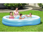 Bestway 262x157cm Big Lagoon Inflatable Family Pool - 544L