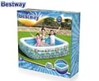 Bestway 229x152cm Happy Flora Inflatable Family Pool - 702L 1