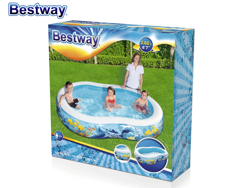 Bestway 262x157cm Inflatable Play Pool - 544L