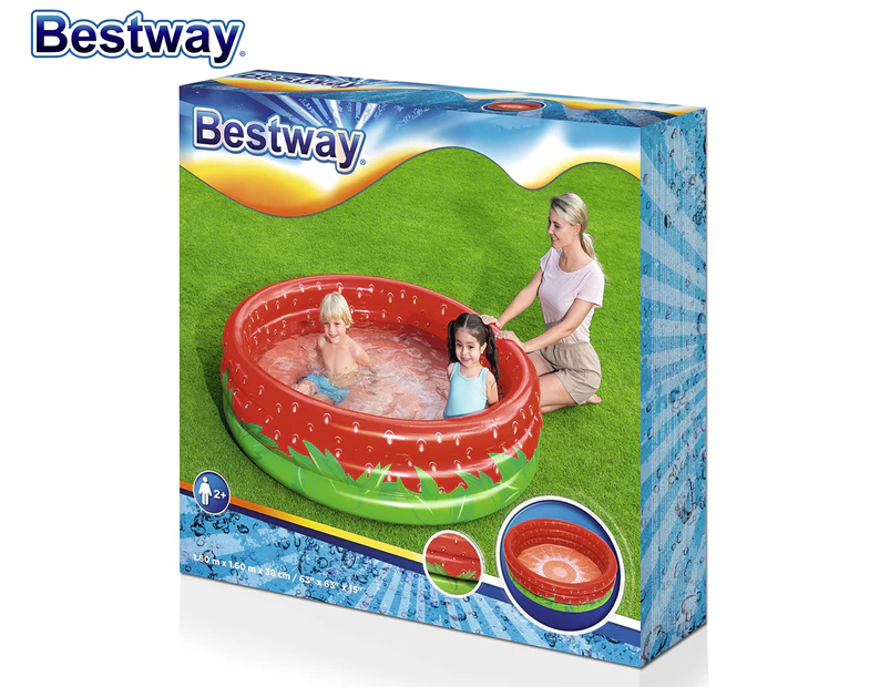 Bestway 160x38cm Sweet Strawberry Pool - 390L