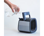 EVAPOLAR evaCHILL - Personal Portable Air Cooler and Humidifier, with USB Connectivity and LED Light, Grey