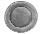Paws & Claws 80x15cm Moscow Round Pet Bed - Silver