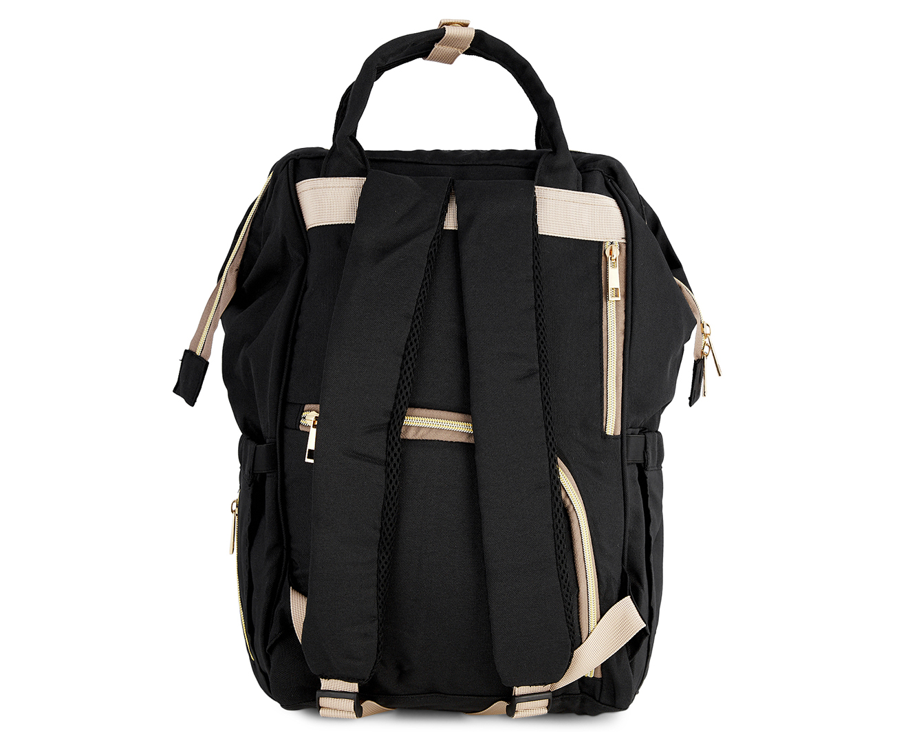 Kate Hill Baby Maternity Nappy Bag Backpack - Black | Catch.com.au