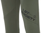 Lost Society Men's Destined Trackpants / Tracksuit Pants - Khaki