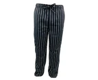 Striped Chef Pants with Pockets 