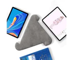 Tablet Pillow iPad Stands For Book Reader Holder Rest Laps Reading Cushion-Grey