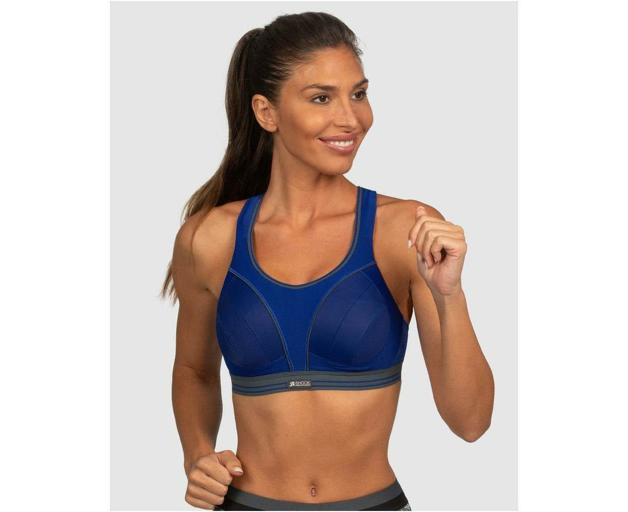 Shock Absorber Ultimate Run Bra in Blueberry