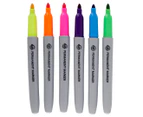 4 x Dats Bright Permanent Markers 6-Pack - Assorted