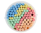 2 x Dats Coloured Chalk 100-Pack - Assorted