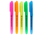 2 x Dats Fluorescent Highlighters 5-Pack - Assorted