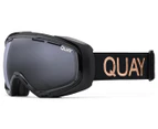 Quay Australia Women's White Out Polarised Snow Goggles - Black/Smoke