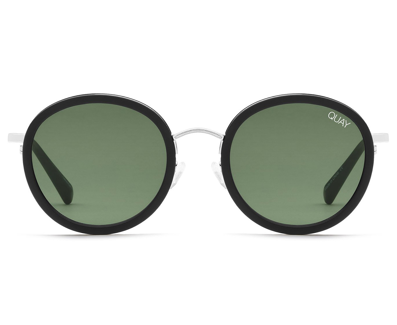 Le Specs Grass Band 49mm Polarized Round Sunglasses In Black Grass/khaki  Mono At Nordstrom Rack | Lyst